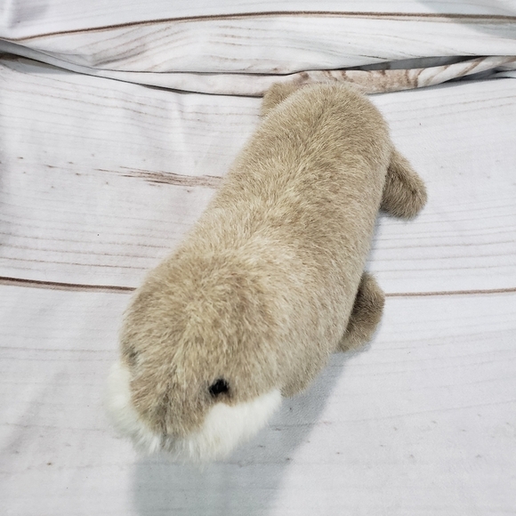 Gund Walrus Plush Stuffed Animal Fuzzy Brown 10 Inch 1986 - Picture 4 of 9